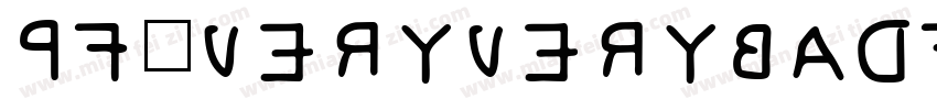 Pf_veryverybadfont7 Outline字体转换